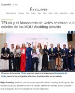 EXPANSIÓN > FUERA DE SERIE > Moda y Caprichos > 2 OCT. 2024 “La II MDU Wedding Awards de la revista TELVA, tuvo lugar en el majestuoso Monasterio de Uclés, reuniendo a los principales referentes el mundo nupcial en una velada inolvidable”